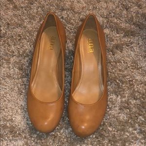 a.n.a Camel Colored Wedge